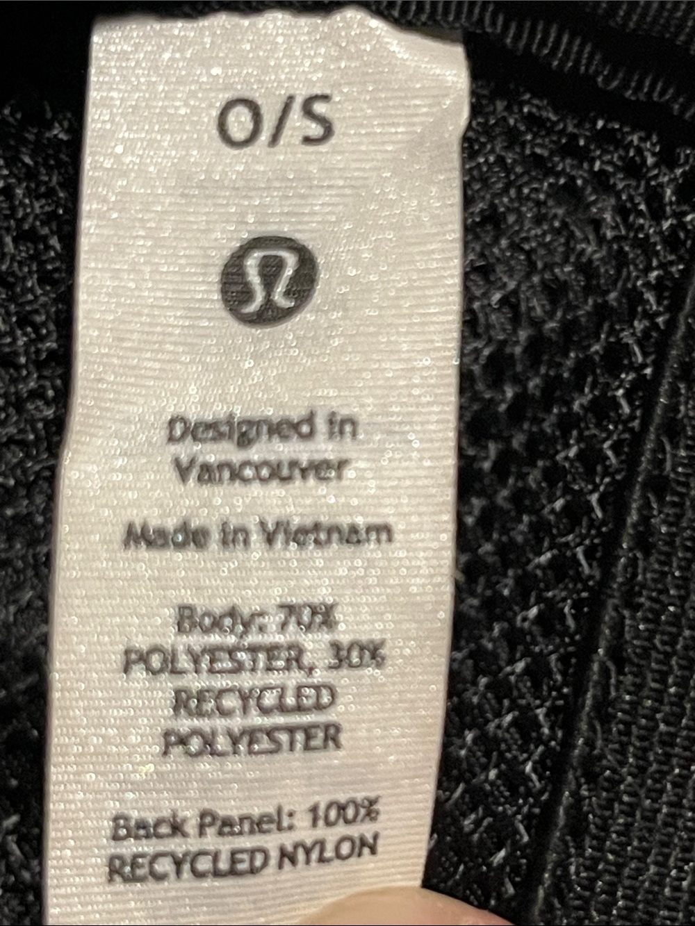 lululemon Black Sherpa Fur Crossbody Bag with Gold Hardware - Picture 7 of 8